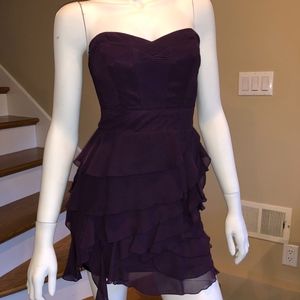 Guess - Purple Ruffled dress